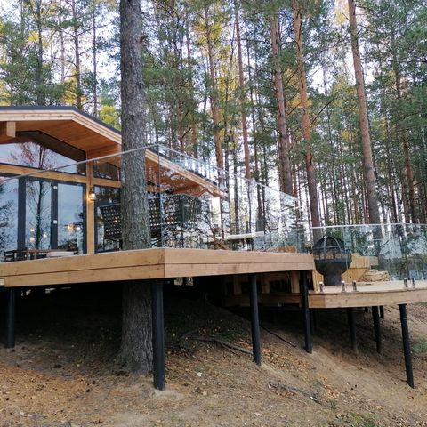 Стеклянные ограждения фото 10
