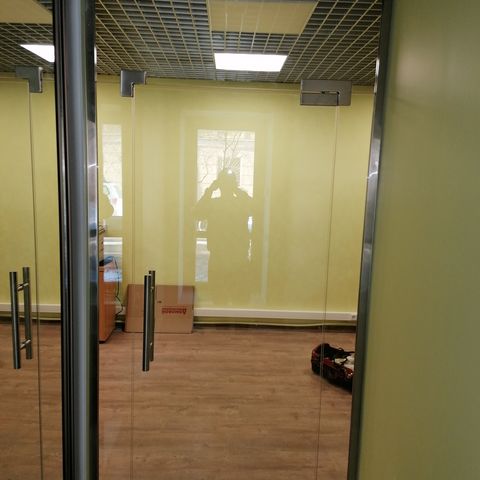 Стеклянные перегородки фото 1